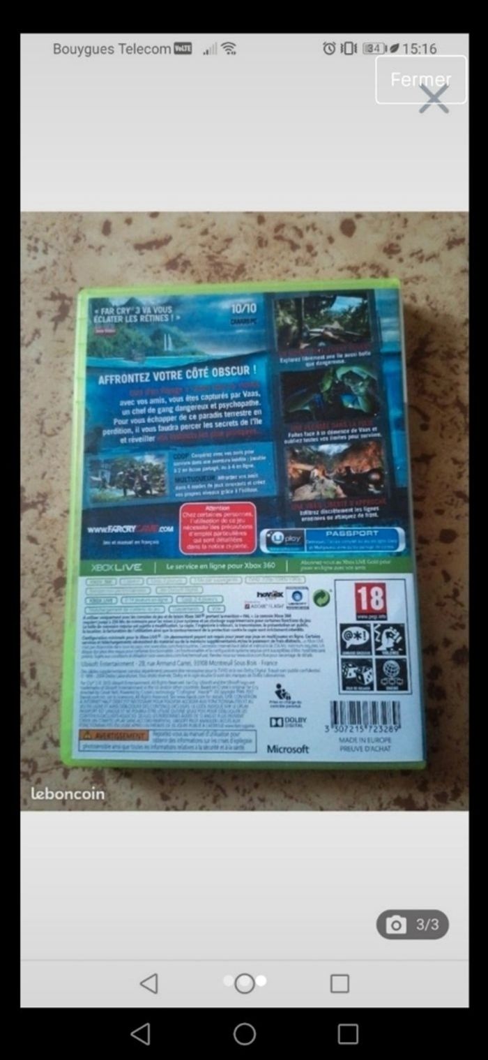 Jeux xbox 360 farcry 3 - photo numéro 3