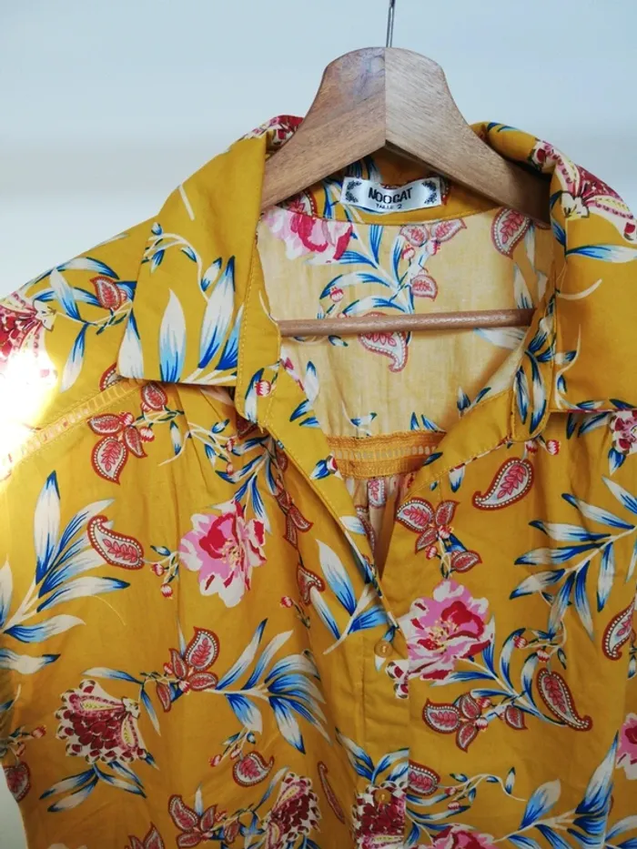 Blouse coton ou chemise sans manche taille 2 - photo numéro 2