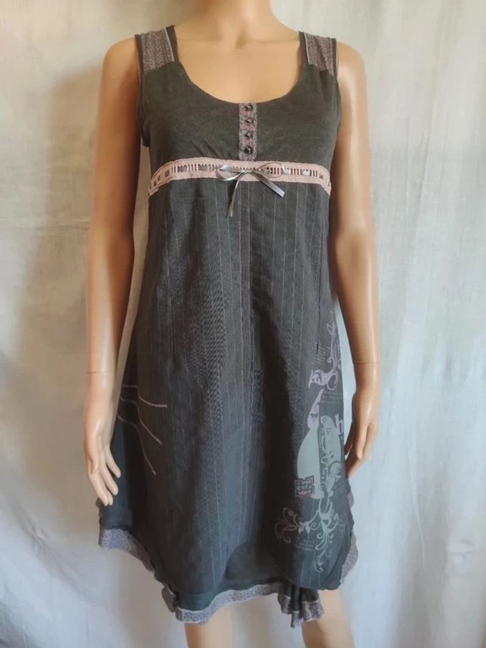 Robe asymétrique sans manches / Chasuble T. 42 La Mode Est À Vous / LMV - photo numéro 13