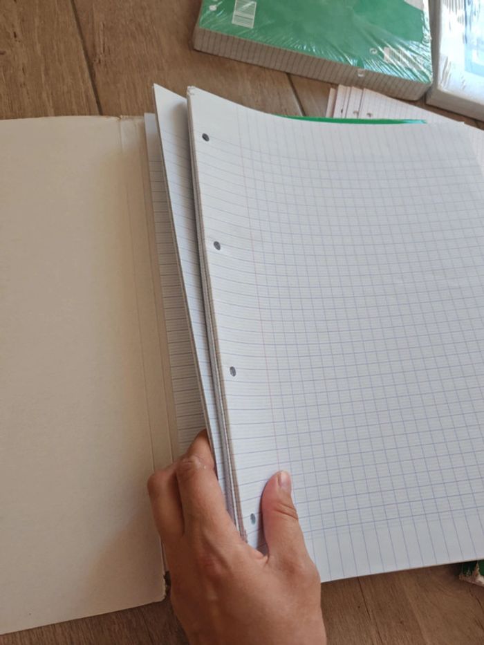 Lot de feuilles de papeterie - photo numéro 5