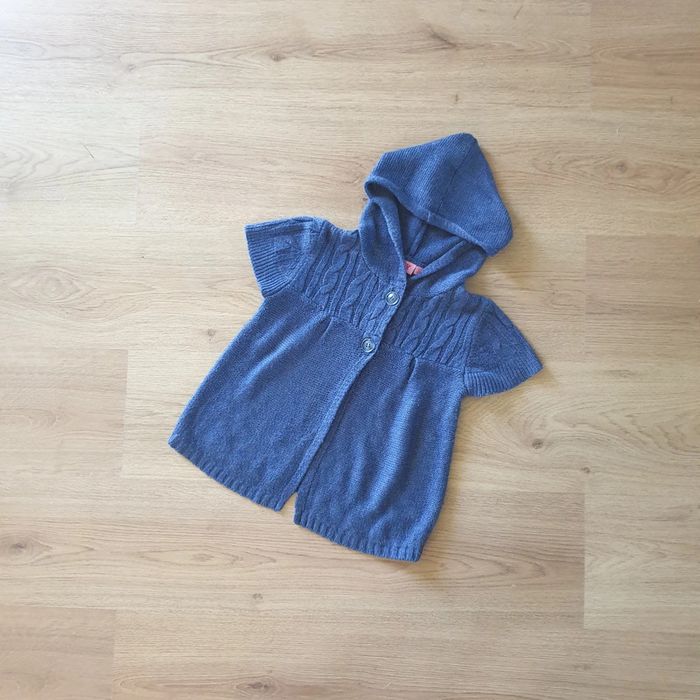 đź©· Gilet en laine avec capuche 6 ans NKY #emyfleury_6ansfille