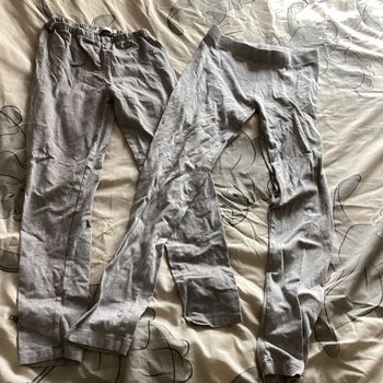 Lot de 2 leggings fille 11/12ans