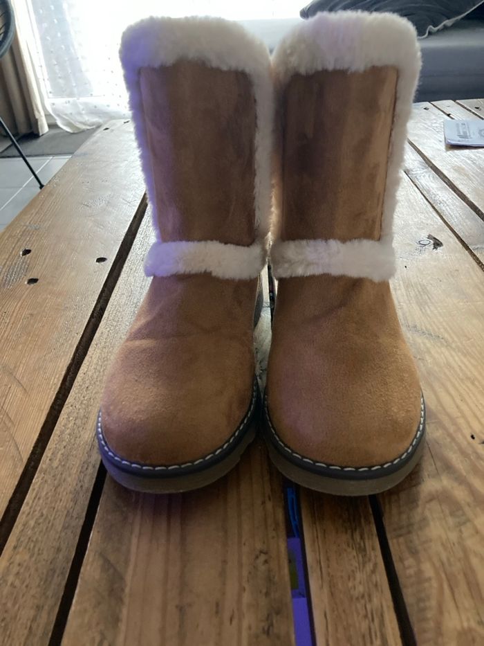 Bottines fourrées