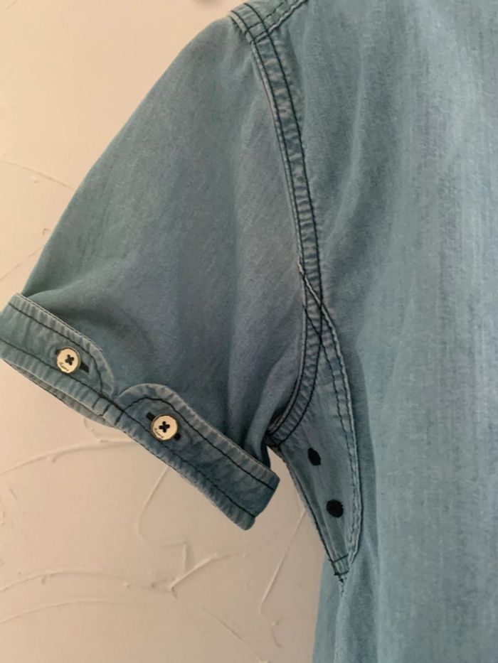 Chemise Kaporal jean taille 38 manches courtes - photo numéro 10