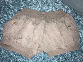Short taille unique en lin été 36 38