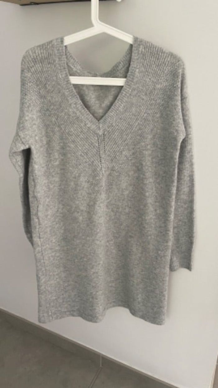 Robe pull grise promod L