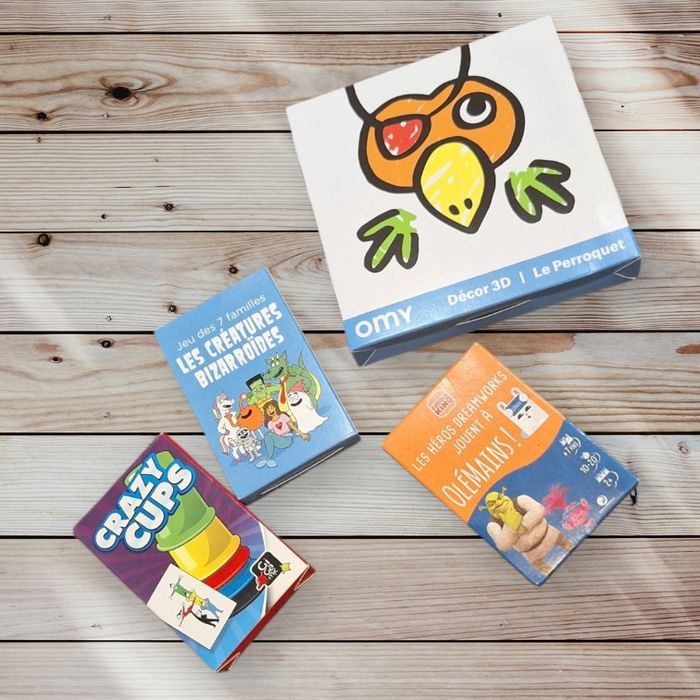 Lot de jeux MacDonald’s & burger king