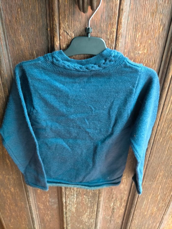 Très beau pull tunique mérinos Jacadi 4 ans - photo numéro 2