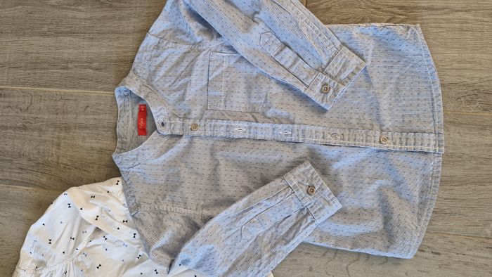 lot de 2 chemises manches longues. Taille 4 ans. - photo numéro 2
