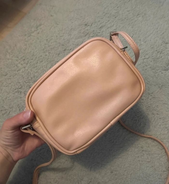 Petit sac bandoulière rose La Halle - photo numéro 3
