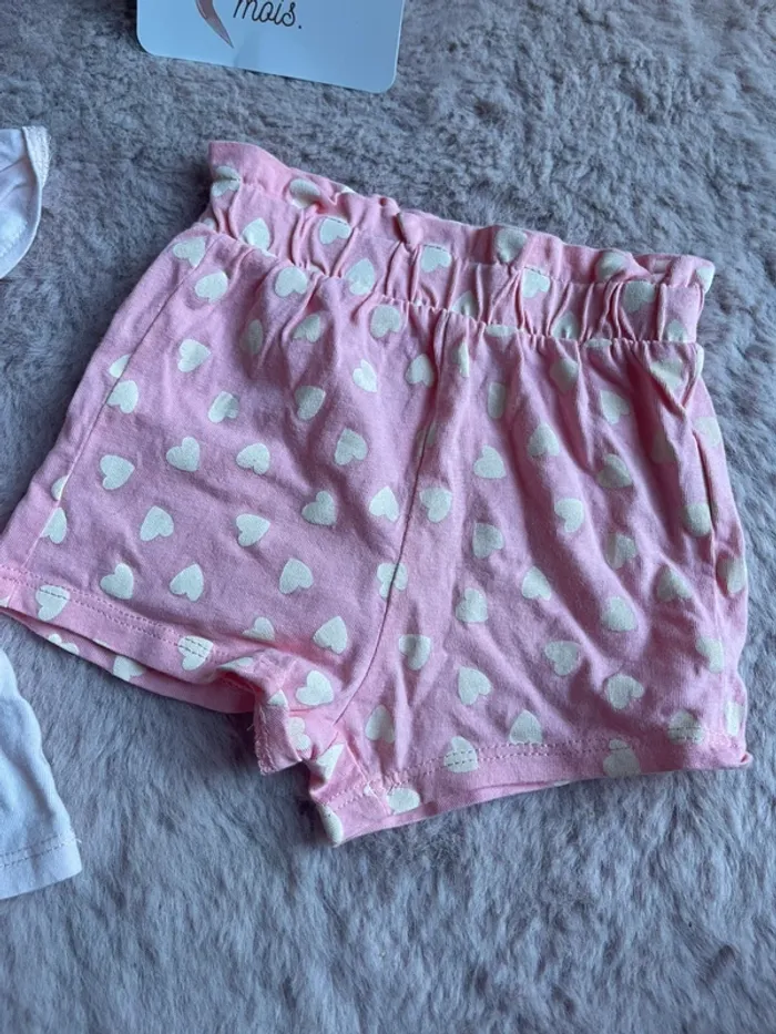 Ensemble tee shirt + short 3m - photo numéro 3