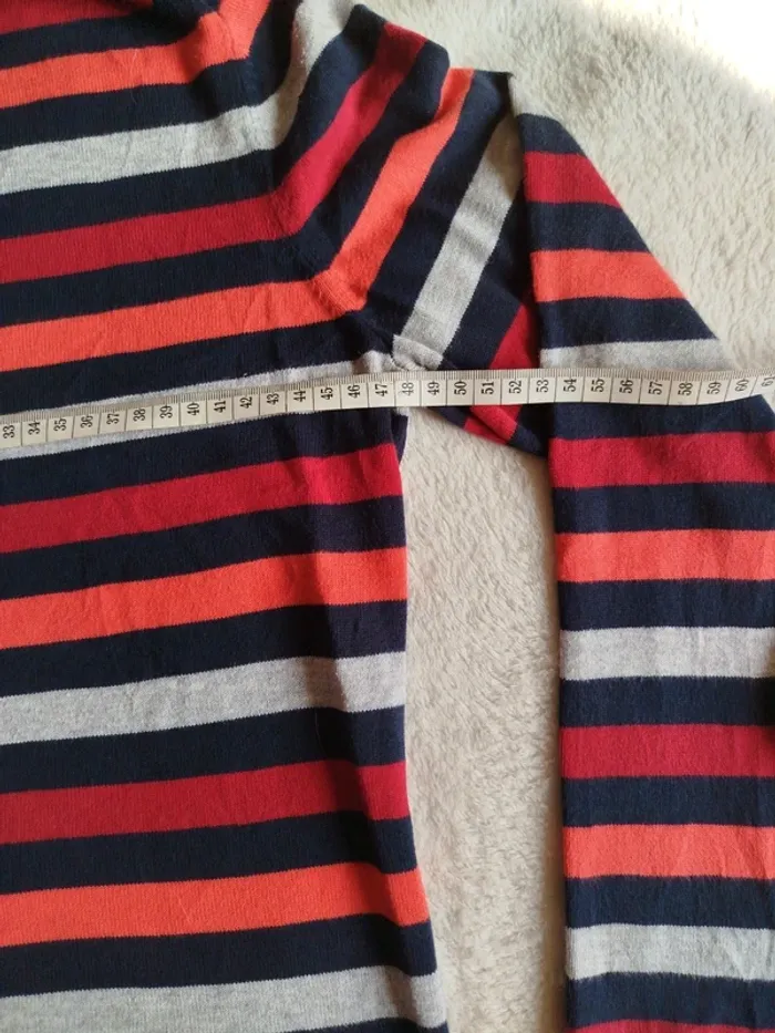 Pull vintage rayé Tommy Hilfiger taille M - photo numéro 13