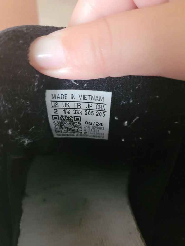 Baskets Adidas modèle Campus Noires - photo numéro 6