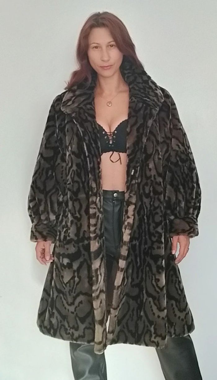 Superbe manteau fourrure vintage - photo numéro 11