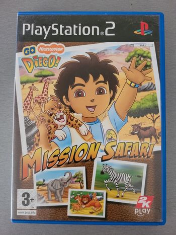 Jeux vidéo PS2 go diego mission safari