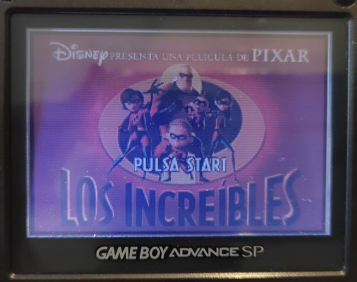 Disney Pixar Los Increibles ESP Nintendo Gameboy Advance GBA - photo numéro 9