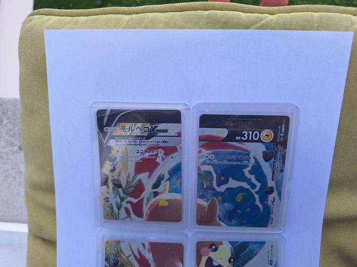 Carte Pokémon Japonaise – Morpeko V-UNION – rrr - photo numéro 5