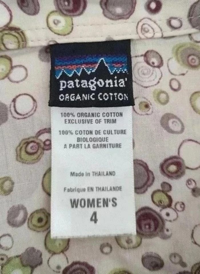 Chemisier d'été à motifs - Patagonia - taille M/L - photo numéro 5