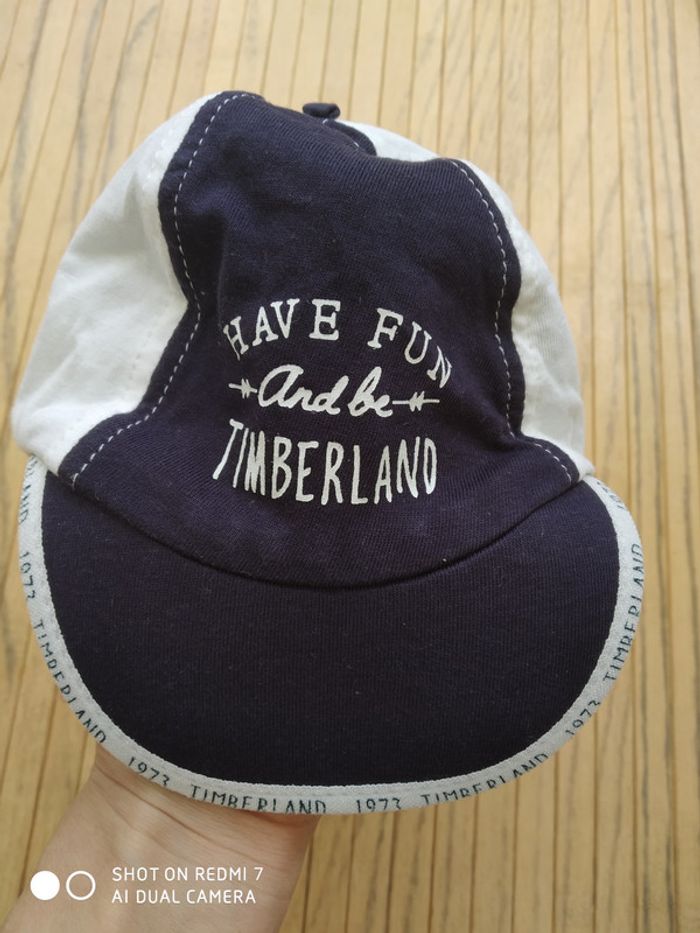 Timberland casquette neuve juste lavee 9 mois 46 cm