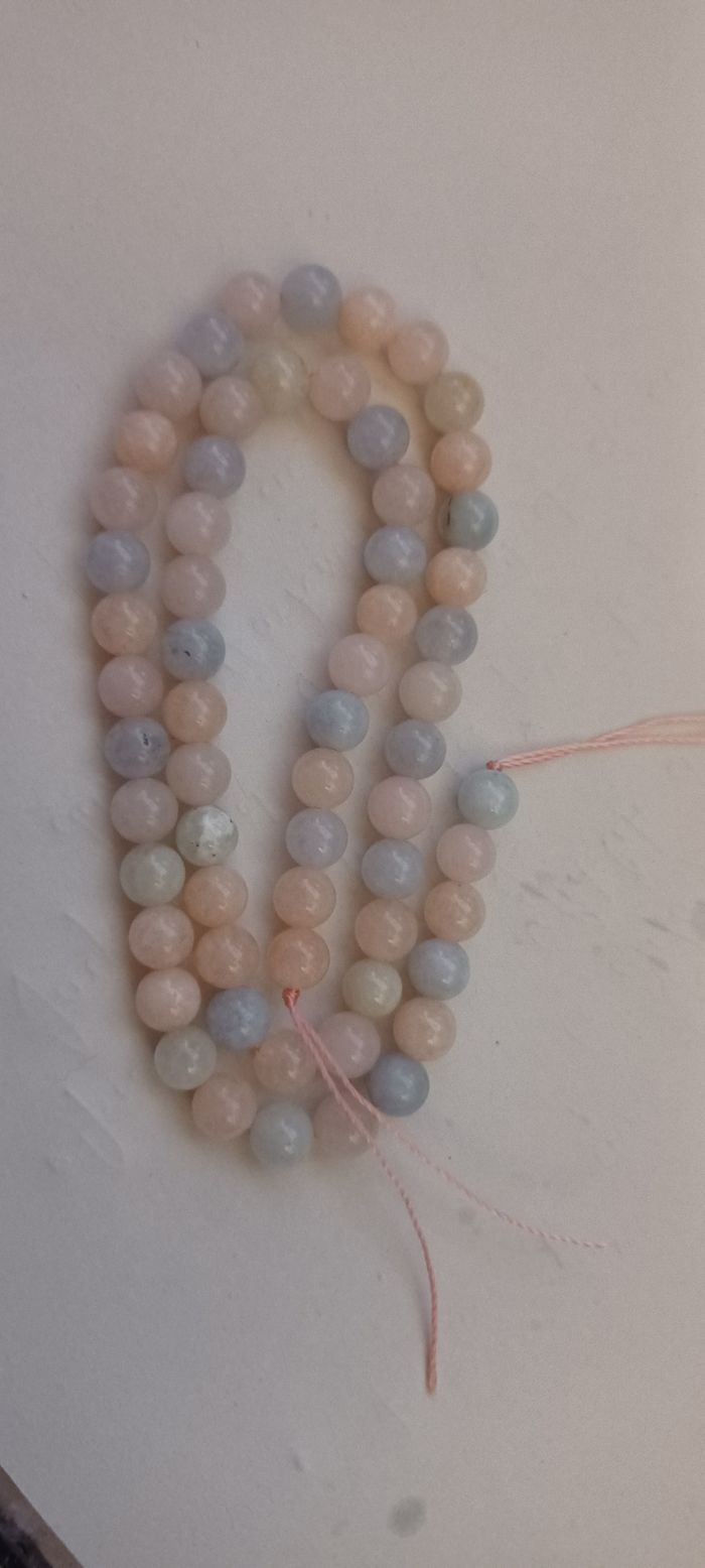 Bracelets et cordes perles pierres semi précieuses - photo numéro 8