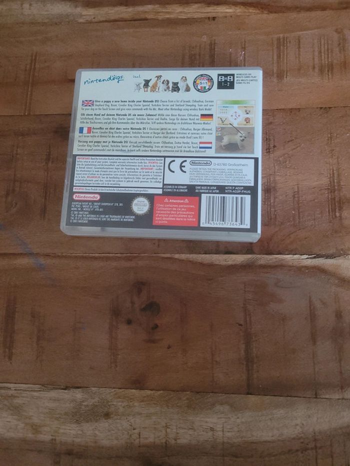 Jeu Nintendo ds nintendogs - photo numéro 2