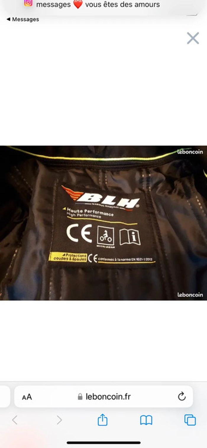 Blouson moto - photo numéro 3