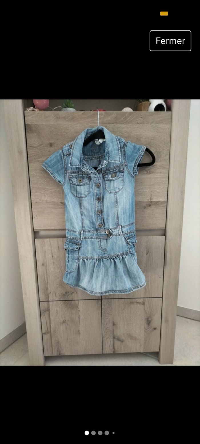 Robe en jeans