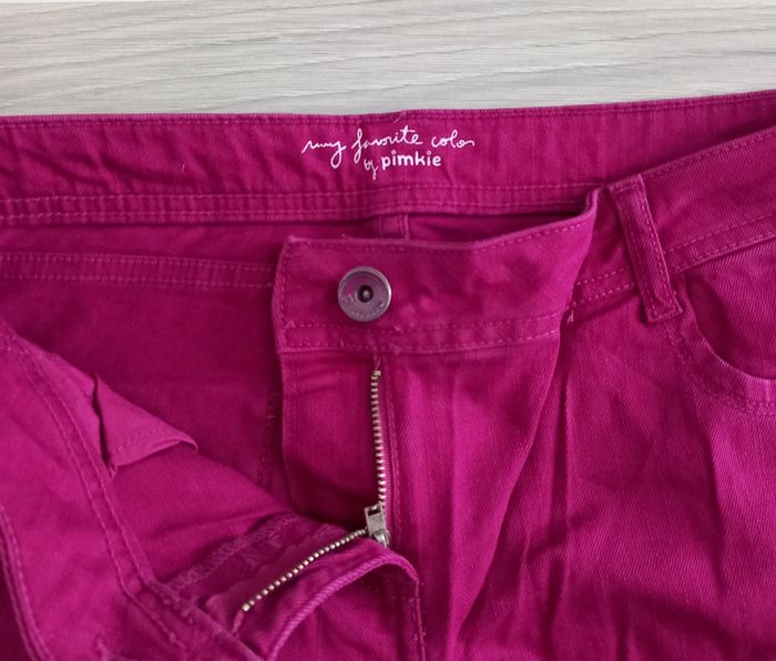 Jean femme fushia Pimkie taille 38 - photo numéro 3