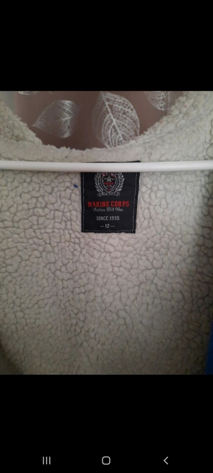 Veste  polaire à capuche 12ans - photo numéro 4
