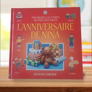 Livre "L'anniversaire de Nina" 📖
