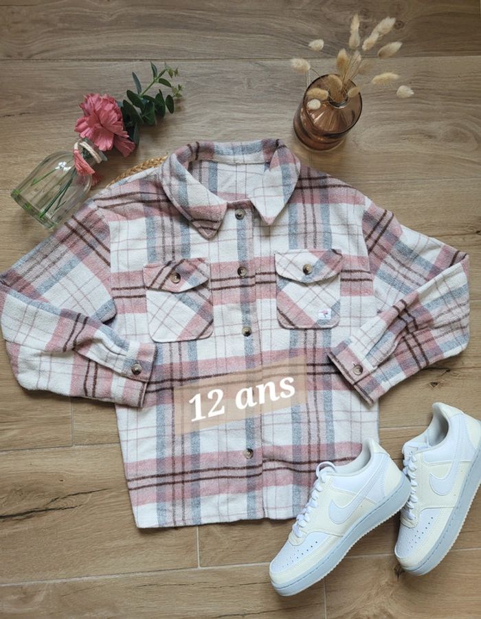 🌸Veste rose 12 ans fille