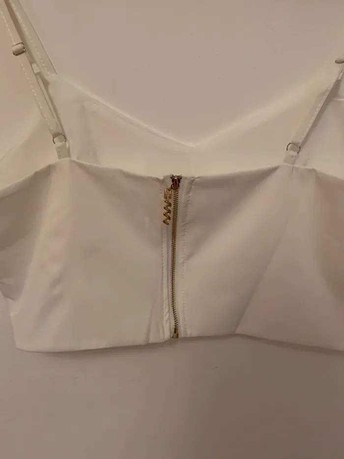 Croc top blanc taille M - photo numéro 2