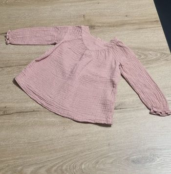 Blouse ML gaz de coton 24 mois
