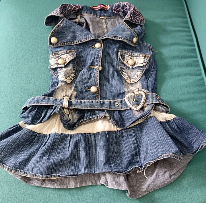 Robe en jeans