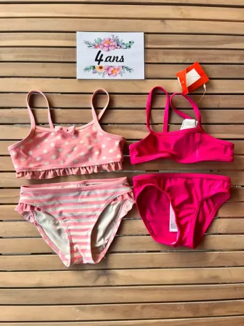 Lot maillots de bain 4 ans