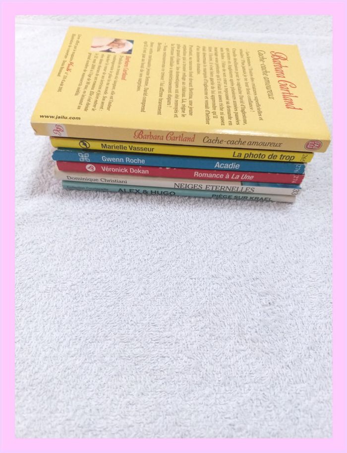 Lot de 6 livres (romance et jeunes adultes) - photo numéro 7