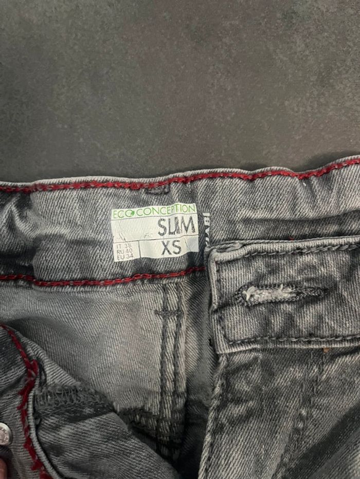 Jeans slim garçon kiabi XS - photo numéro 3