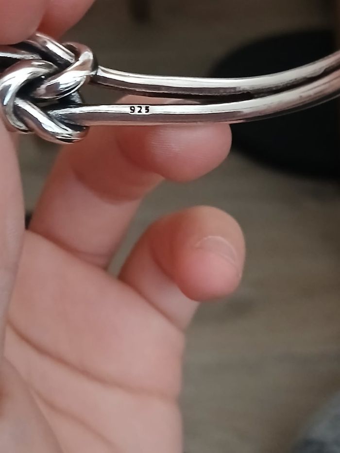 Bracelet ajustable en argent 925 - photo numéro 5