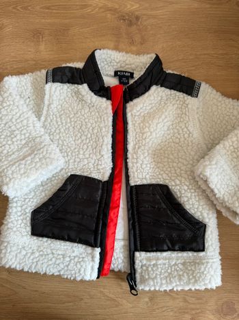 Veste bouclette Kiabi