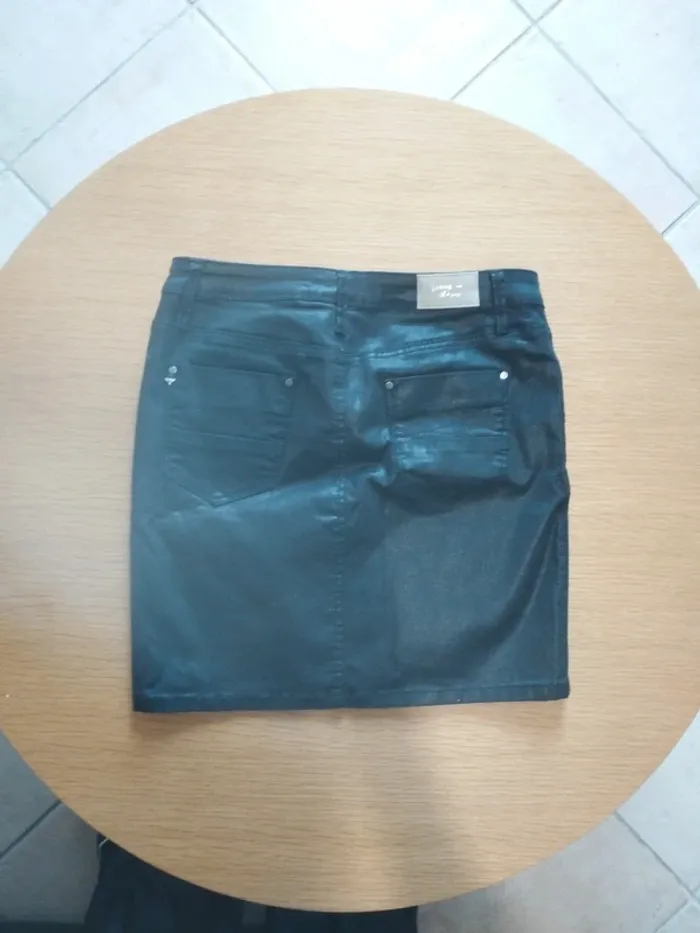 Jupe noire taille 36 la mode est a vous - photo numéro 2