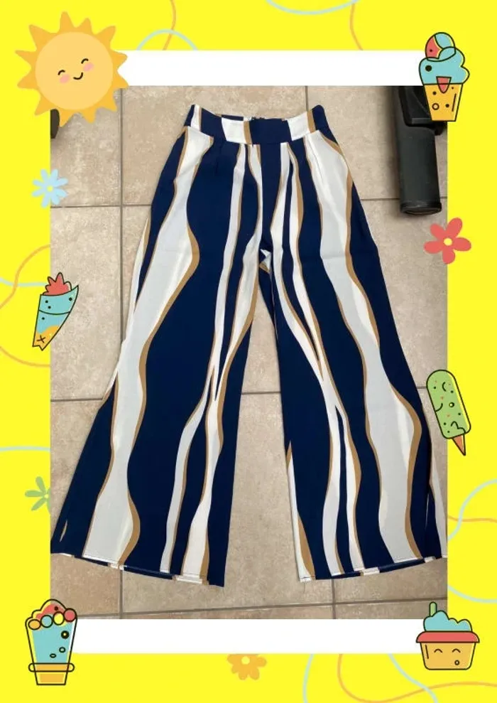 Pantalon fluide large shein