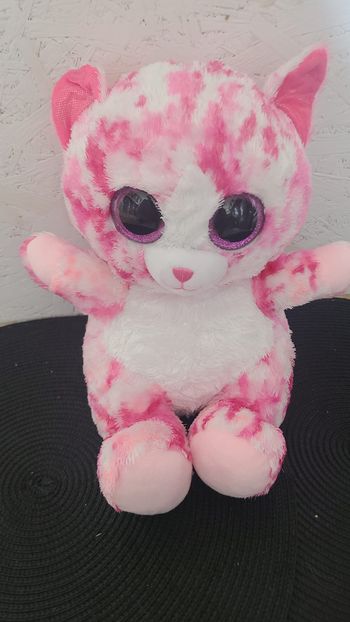 KEELTOYS - Peluche Animotsu Chat Rose