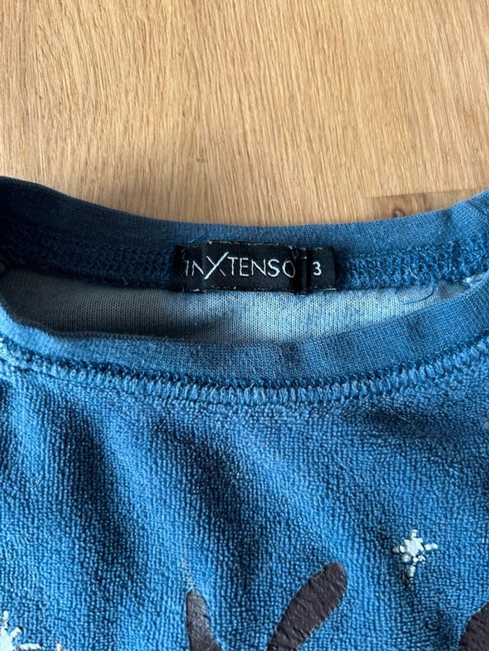 Pyjama velours 2 pièces ~ 3 ans - photo numéro 3