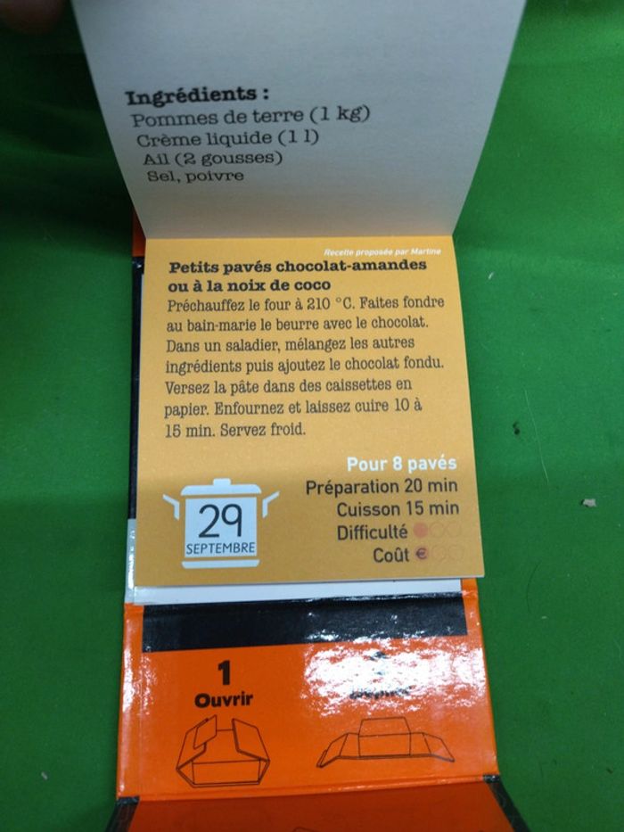 Mini livret de recettes marmiton 365 recette Sur post-it - photo numéro 4