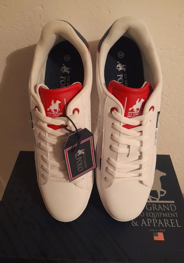 US Grand Polo paire de baskets blanches - photo numéro 4