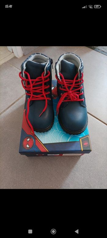 Bottines Spiderman