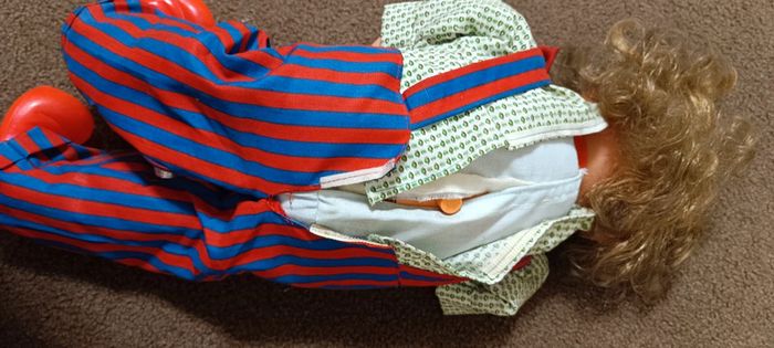 Ancienne poupée clown - photo numéro 5