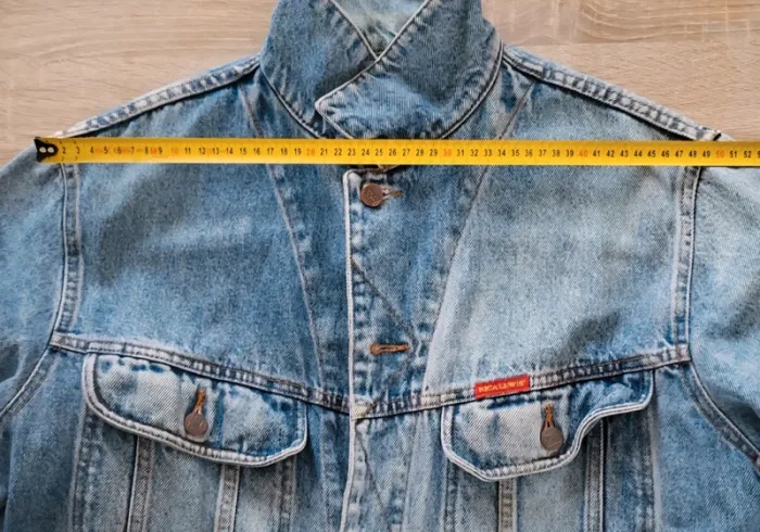 Veste en jean bleue claire vintage 90's Rica Lewis Taille XL ou 48 50 - photo numéro 11
