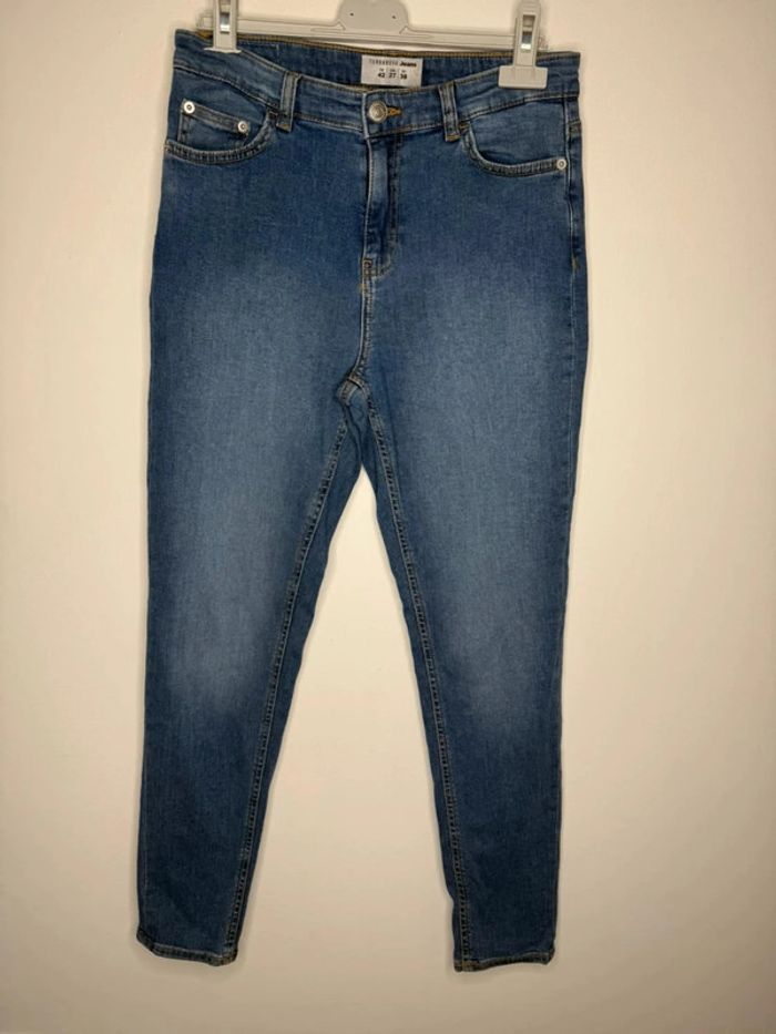 🦋 Jeans Taille Haute Terranova / foncé - T/M 🦋 - photo numéro 2