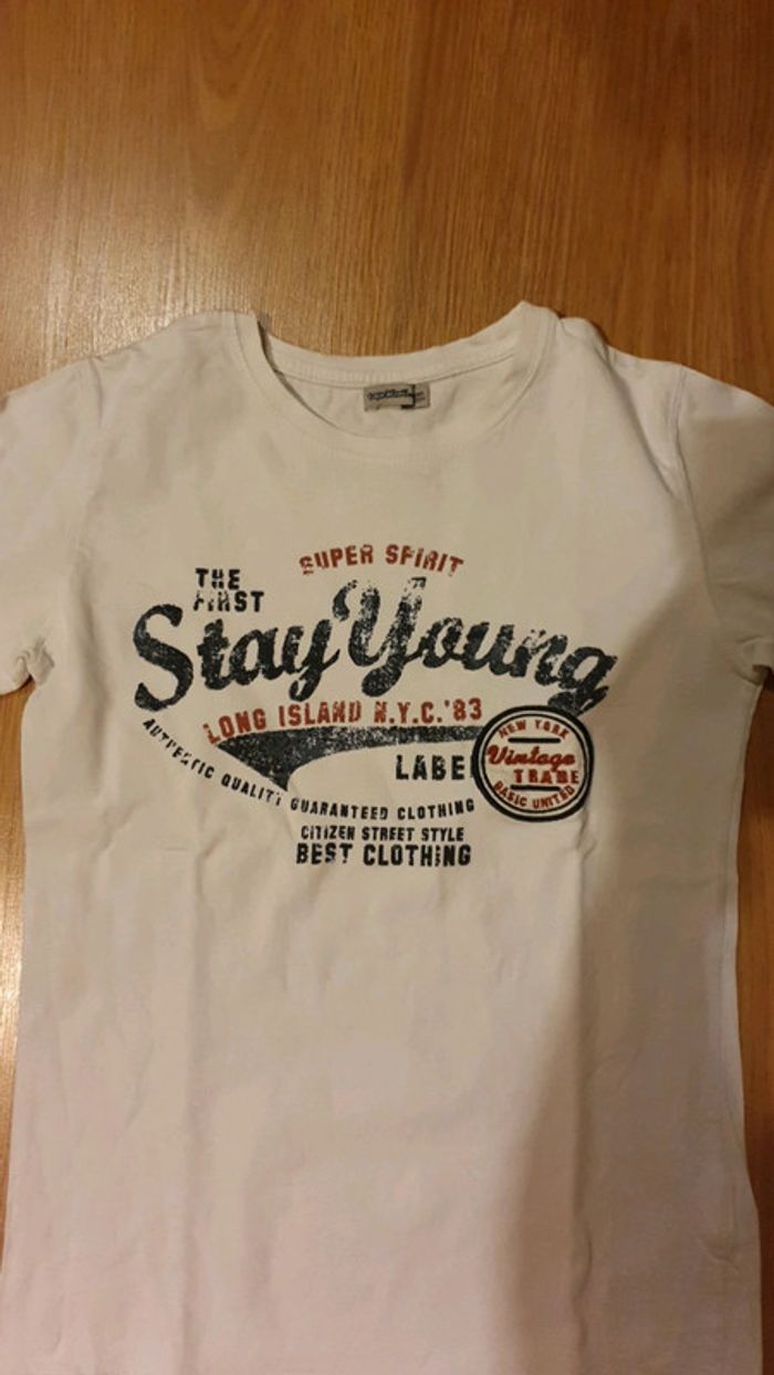 tee shirt tape a l oeil 12 ans garçon - photo numéro 2